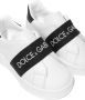 Dolce & Gabbana Kids Portofino low-top leather sneakers White - Thumbnail 2