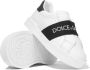 Dolce & Gabbana Kids Portofino low-top leather sneakers White - Thumbnail 4