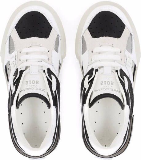 Dolce & Gabbana Kids Portofino low-top sneakers Black