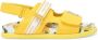 Dolce & Gabbana Kids rhinestone-embellished cotton sandals Yellow - Thumbnail 2