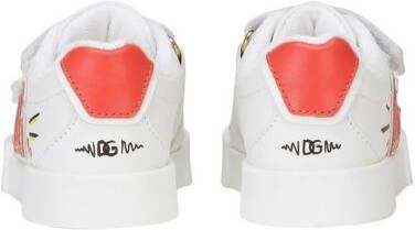 Dolce & Gabbana Kids First Steps Portofino Light sneakers White