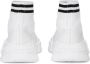 Dolce & Gabbana Kids sock-style ankle sneakers White - Thumbnail 3