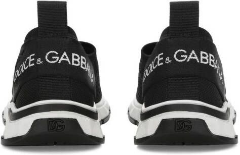 Dolce & Gabbana Kids Sorrento slip-on sneakers Black
