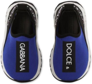 Dolce & Gabbana Kids Sorrento slip-on sneakers Blue