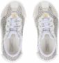 Dolce & Gabbana Kids studded low-top leather sneakers White - Thumbnail 4