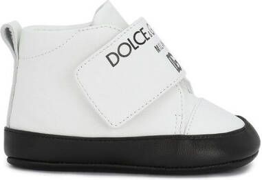 Dolce & Gabbana Kids DG Milano leather sneakers White