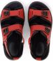 Dolce & Gabbana Kids DG-logo touch-strap leather sandals Red - Thumbnail 4