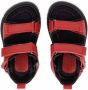 Dolce & Gabbana Kids DG-logo touch-strap leather sandals Red - Thumbnail 4