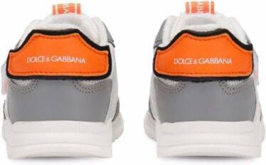 Dolce & Gabbana Kids touch-strap sneakers White