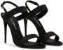 Dolce & Gabbana KIM DOLCE&GABBANA embellished satin sandals Black - Thumbnail 2