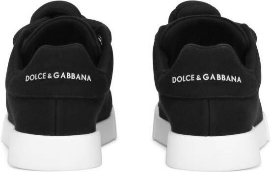 Dolce & Gabbana lace-detail low-top sneakers Black