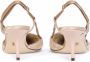 Dolce & Gabbana corset-style satin slingback pumps Neutrals - Thumbnail 3