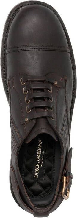 Dolce & Gabbana lace-up Derby shoes Brown