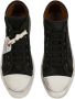 Dolce & Gabbana lace-up mid-top sneakers Black - Thumbnail 4