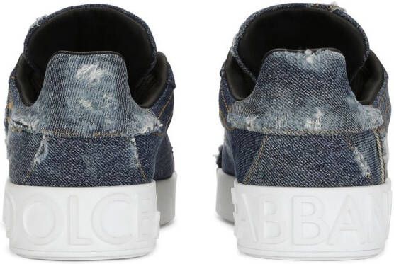Dolce & Gabbana lace-up sneakers Blue