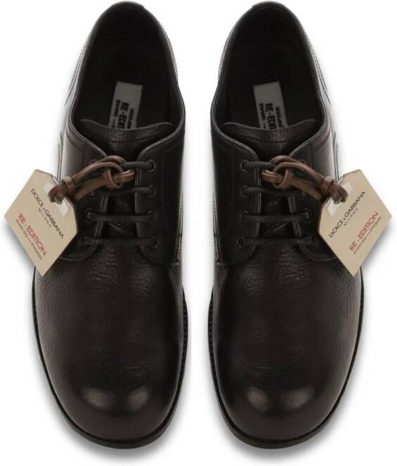 Dolce & Gabbana leather derby shoes Black