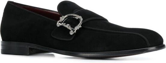 Dolce & Gabbana leather loafers Black