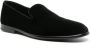 Dolce & Gabbana leather-sole velvet loafers Black - Thumbnail 2