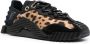 Dolce & Gabbana leopard panel low-top sneakers Brown - Thumbnail 2