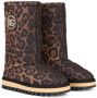 Dolce & Gabbana leopard-print boots Brown - Thumbnail 2