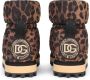 Dolce & Gabbana leopard-print boots Brown - Thumbnail 3