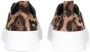 Dolce & Gabbana leopard-print lace-up sneakers Brown - Thumbnail 3