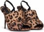 Dolce & Gabbana leopard-print open-toe sandals Brown - Thumbnail 2