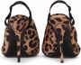 Dolce & Gabbana leopard-print open-toe sandals Brown - Thumbnail 3