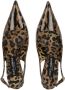 Dolce & Gabbana KIM DOLCE&GABBANA leopard-print slingback pumps Brown - Thumbnail 4