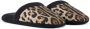 Dolce & Gabbana leopard-print terry slippers Black - Thumbnail 2