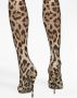 Dolce & Gabbana KIM DOLCE&GABBANA leopard-print thigh-high boots Brown - Thumbnail 5