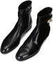 Dolce & Gabbana logo-appliqué leather ankle boots Black - Thumbnail 4
