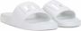 Dolce & Gabbana logo cut-out slides White - Thumbnail 2