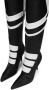 Dolce & Gabbana logo-detail leather knee-length boots Black - Thumbnail 4