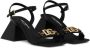 Dolce & Gabbana logo-detail open-toe sandals Black - Thumbnail 2