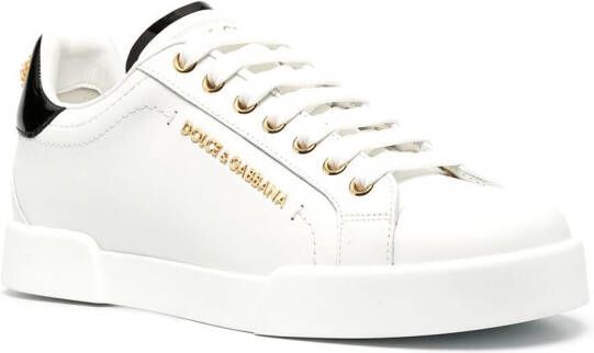 Dolce & Gabbana logo-embellished low-top sneakers White