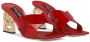 Dolce & Gabbana 3.5 75mm patent leather mules Red - Thumbnail 2