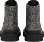 Dolce & Gabbana logo-jacquard ankle boots Grey - Thumbnail 3