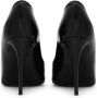 Dolce & Gabbana logo-lettering leather pumps Black - Thumbnail 3