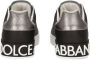 Dolce & Gabbana logo-patch low-top sneakers Black - Thumbnail 3