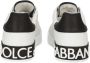 Dolce & Gabbana logo-patch low-top sneakers White - Thumbnail 3
