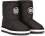 Dolce & Gabbana logo-patch padded boots Black - Thumbnail 2