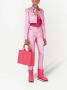 Dolce & Gabbana logo-patch padded boots Pink - Thumbnail 5