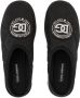 Dolce & Gabbana logo-patch quilted slippers Black - Thumbnail 4