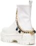 Dolce & Gabbana logo-plaque ankle boots White - Thumbnail 3