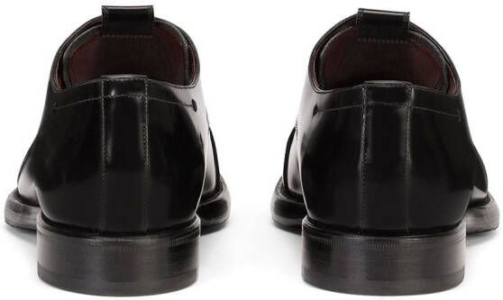 Dolce & Gabbana logo-plaque Derby shoes Black