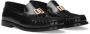 Dolce & Gabbana logo-plaque leather loafers Black - Thumbnail 2