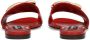 Dolce & Gabbana DG-logo leather sandals Red - Thumbnail 3