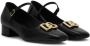 Dolce & Gabbana logo-plaque mary jane shoes Black - Thumbnail 3