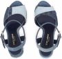 Dolce & Gabbana 145mm patchwork-denim platform sandals Blue - Thumbnail 4
